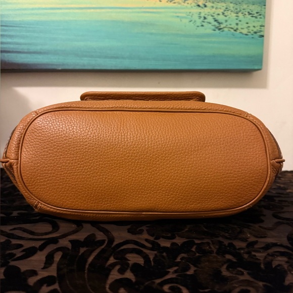 Michael Kors Studded Pebbled Leather Hobo Bag - Picture 4 of 6